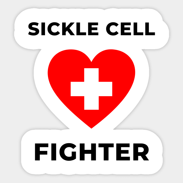 Sickle Cell Anemia Awareness June Quote Shirt Autism Survivor Fighter Strong Soldier Warrior Sick Cancer Pain Health Power Donate Inspirational Motivational Encouragement Cute Funny Gift Idea Sticker by EpsilonEridani